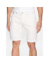 Pepe Jeans Džínsové šortky Callen Short Stripe PM801013 Biela Relaxed Fit - Pepit.sk