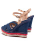 Pepe Jeans Espadrilky Ohara Jeans PLS90458 Tmavomodrá - Pepit.sk