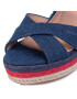 Pepe Jeans Espadrilky Ohara Jeans PLS90458 Tmavomodrá - Pepit.sk