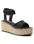 Pepe Jeans Espadrilky Witney Indie PLS90554 Čierna - Pepit.sk