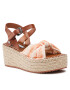 Pepe Jeans Espadrilky Witney Knot PLS90553 Hnedá - Pepit.sk