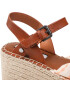 Pepe Jeans Espadrilky Witney Knot PLS90553 Hnedá - Pepit.sk