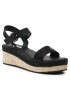 Pepe Jeans Espadrilky Witney Logo PLS90551 Čierna - Pepit.sk