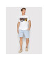 Pepe Jeans Športové kraťasy David PM800910 Modrá Regular Fit - Pepit.sk