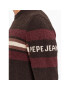 Pepe Jeans Sveter Scott PM702370 Hnedá Regular Fit - Pepit.sk