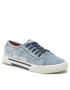 Pepe Jeans Tenisky Brady Denim W PLS31438 Modrá - Pepit.sk