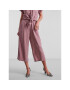 Pieces Culottes nohavice Vinsty 17124361 Fialová Wide Leg - Pepit.sk