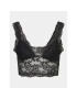 Pieces Podprsenka Bralette Lina 17096003 Čierna - Pepit.sk