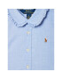 Polo Ralph Lauren Elegantné šaty 311874305002 Modrá Regular Fit - Pepit.sk