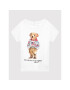 Polo Ralph Lauren Tričko Bear 310850649001 Biela Regular Fit - Pepit.sk