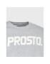 PROSTO. Mikina KLASYK Crewneck Classic XXII 1032 Sivá Relaxed Fit - Pepit.sk