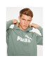 Puma Mikina Ess Big Logo 586687 Zelená Regular Fit - Pepit.sk