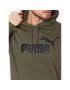 Puma Mikina Essentials Big Logo 586687 Zelená Regular Fit - Pepit.sk