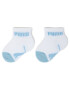 Puma Súprava 2 párov vysokých detských ponožiek Baby Mini Cats Lifestyle Sock 2P 935478 Biela - Pepit.sk