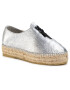 QUAZI Espadrilky QZ-50-04-000466 Strieborná - Pepit.sk