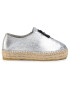 QUAZI Espadrilky QZ-50-04-000466 Strieborná - Pepit.sk