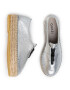 QUAZI Espadrilky QZ-50-04-000466 Strieborná - Pepit.sk