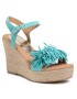 QUAZI Espadrilky QZ-56-04-000497 Modrá - Pepit.sk