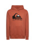 Quiksilver Mikina Comp Logo EQYFT04089 Oranžová Regular Fit - Pepit.sk