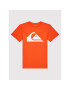 Quiksilver Tričko Comp Logo EQBZT04369 Oranžová Regular Fit - Pepit.sk