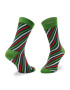 Rainbow Socks Súprava 3 párov vysokých ponožiek unisex Xmas Socks Box Stripes Pak 3 Zelená - Pepit.sk