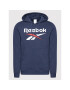 Reebok Mikina Identity Big Logo GI8662 Tmavomodrá Regular Fit - Pepit.sk