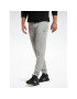 Reebok Teplákové nohavice Identity French Terry Joggers HZ8785 Sivá Regular Fit - Pepit.sk