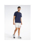 Reebok Tričko Basketball Court Top T-Shirt HM6239 Modrá Relaxed Fit - Pepit.sk