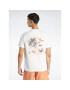 Reebok Tričko Basketball Court Top T-Shirt HN5804 Biela Relaxed Fit - Pepit.sk