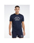 Reebok Tričko Training Graphic T-Shirt IC7664 Modrá - Pepit.sk