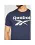 Reebok Tričko Workout Ready Supremium Graphic FU3256 Tmavomodrá Regular Fit - Pepit.sk