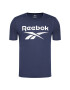 Reebok Tričko Workout Ready Supremium Graphic FU3256 Tmavomodrá Regular Fit - Pepit.sk