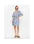 Roxy Kimono Sunny Moments ERJX603338 Modrá Relaxed Fit - Pepit.sk