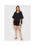 Seafolly Tričko Double Cloth 54257-TO Čierna Oversize - Pepit.sk