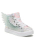 Skechers Plátenky Unicorn Wings 314401L/SLPK Strieborná - Pepit.sk