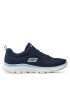 Skechers Sneakersy Brilliant View 149303/NVBL Tmavomodrá - Pepit.sk