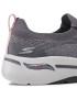 Skechers Sneakersy Go Walk Arch Fit 124863/GYPK Sivá - Pepit.sk