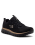 Skechers Sneakersy GRACEFUL 12615 BKRG Čierna - Pepit.sk