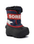 Sorel Snehule Toddler Snow Commander NV1960 Tmavomodrá - Pepit.sk