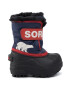 Sorel Snehule Toddler Snow Commander NV1960 Tmavomodrá - Pepit.sk