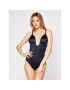 SPANX Body Suit Your Fancy Plunge Low Back Thong Suit Your Fancy 10206R Čierna - Pepit.sk