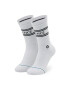 Stance Súprava 3 párov vysokých ponožiek unisex Basic 3 Pack Crew A556D20SRO Biela - Pepit.sk