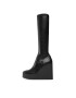 Steve Madden Čižmy Justly Boot SM11002157 SM11002157-001 Čierna - Pepit.sk