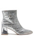 Steve Madden Členková obuv Elaria-R SM11001624-02003-998 Strieborná - Pepit.sk