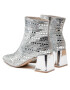 Steve Madden Členková obuv Elaria-R SM11001624-02003-998 Strieborná - Pepit.sk