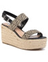 Steve Madden Espadrilky Focused SM11000978-02002-054 Čierna - Pepit.sk