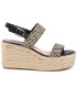 Steve Madden Espadrilky Focused SM11000978-02002-054 Čierna - Pepit.sk