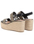 Steve Madden Espadrilky Focused SM11000978-02002-054 Čierna - Pepit.sk