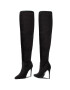 Steve Madden Mušketierky Dade Overknee Boot SM11000150-04001-001 Čierna - Pepit.sk