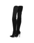 Steve Madden Mušketierky Dominique Boot SM11000128-04001-001 Čierna - Pepit.sk